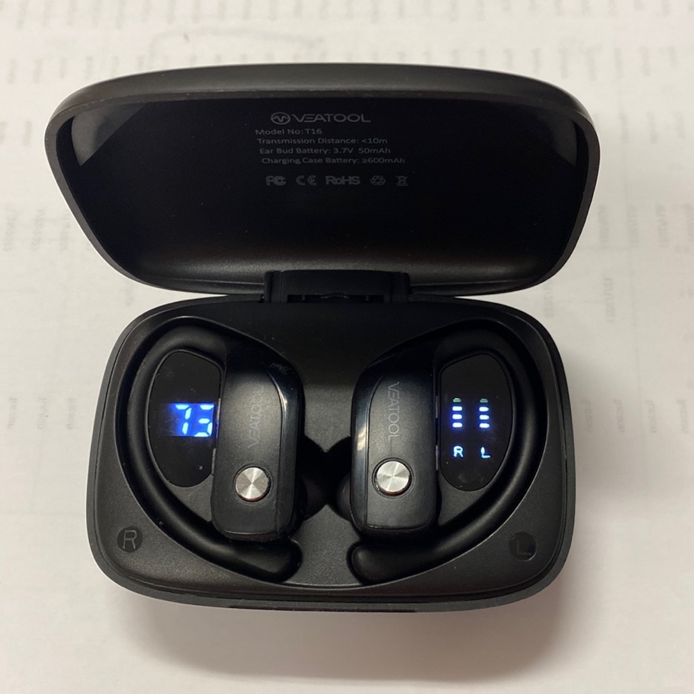 VEATOOL Wireless Earbuds Like New